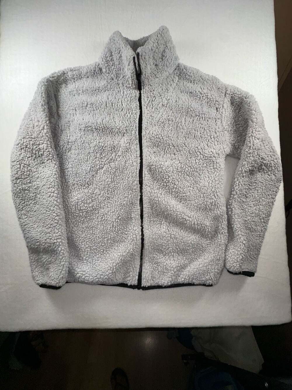 PINK Victoria's Secret Women's Full-Zip Teddy Sherpa Fleece Jacket
